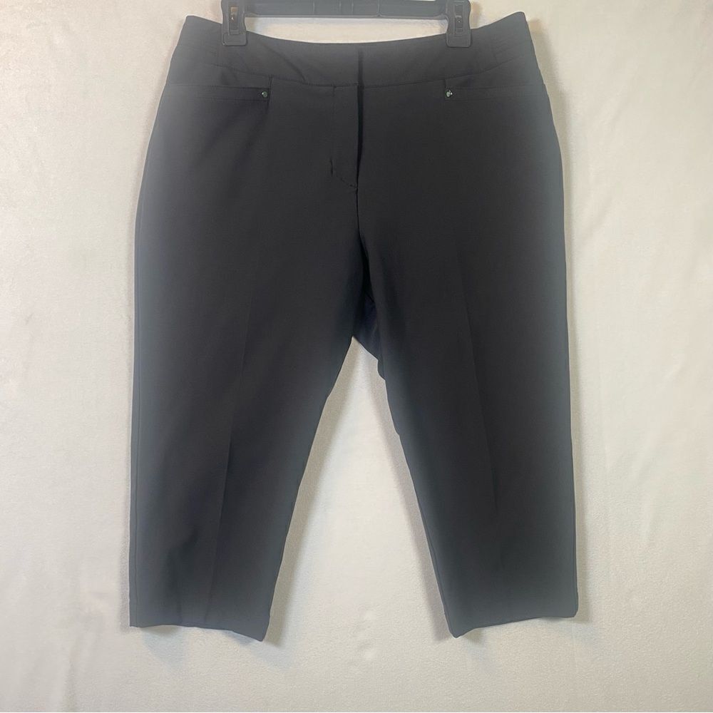 Tail Black Capri Pants Size 14